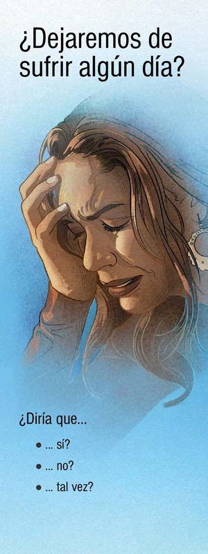 ¿DEJAREMOS DE SUFRIR ALGUN DIA?