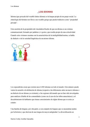 Los Idiomas