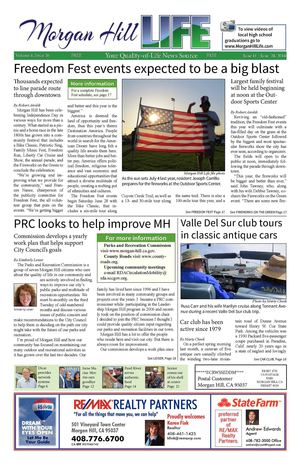 Morgan Hill Life Volume 1: Issue 26 (June 11, 2014)