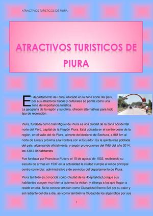cuidad de piura y sus lugares turisticos
