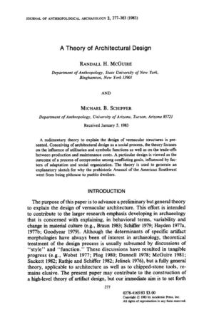 mcguire 1983 architectural design