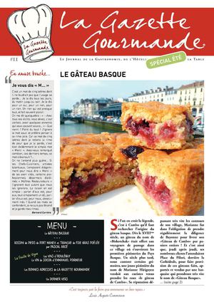 La Gazette Gourmande #11