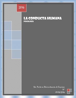  Las actitudes y la conducta humana en la empresa