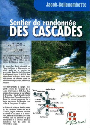Sentier de randonnée DES CASCADES - Jacob-Bellecombette