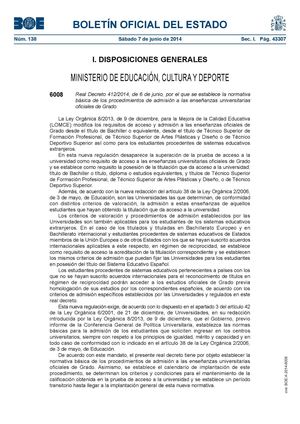 Fin de la selectividad..... 