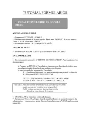 TURORIAL FORMULARIOS EN GOOGLE DRIVE