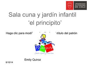 jardin infantil el principito