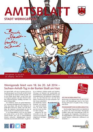 Amtsblatt der Stadt Wernigerode - 07 / 2014