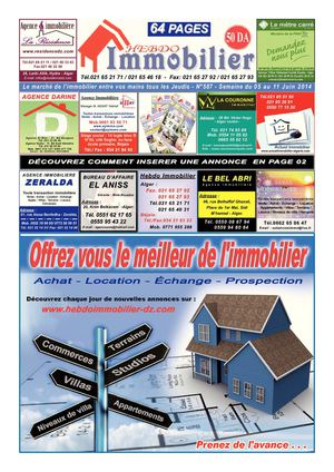 N°587 - Semaine du 05 au 11 Juin 2014