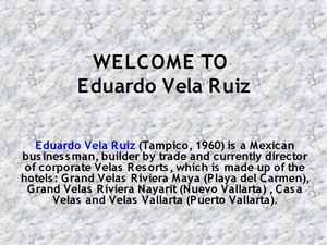 Eduardo Vela Ruiz