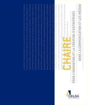 Présentation Chaire CELSA