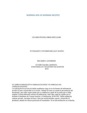 TRABAJO NORMAS APA VS INCOTEC