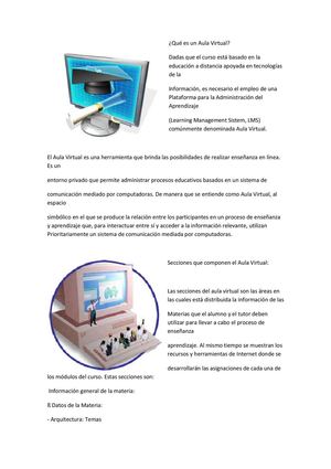 Qué es un Aula Virtual