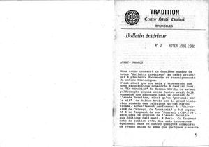 Tradition n°2 (1981)
