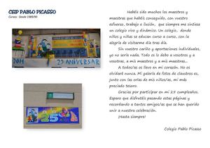 Maestros/as en los 25 años del Pablo Picasso