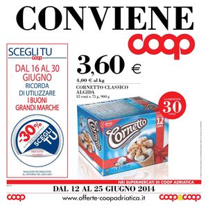 Volantino Coop Marche 12-25 giu 