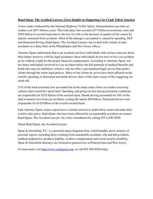 Rand Spear, the Accident Lawyer