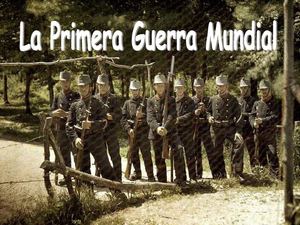 La primera guerra mundial