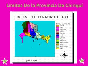 Limites De La Provincia De Chiriqui Yaricel Rojas