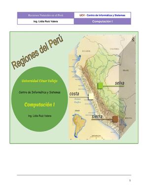 Recursos Naturales en el Perú