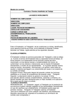 propuesta de contrato