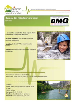 Book des Activités de Pleine Nature