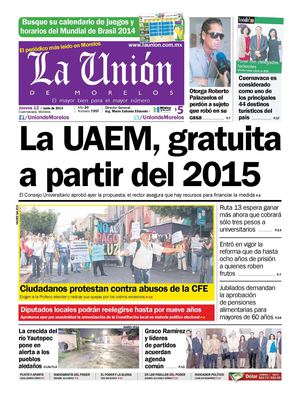 La Unión de Morelos 12 Junio 2014