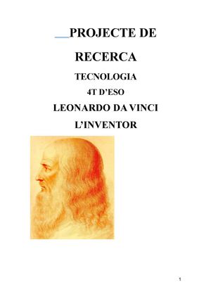 Leonardo da  Vinci, l'inventor (Annie González, Gerard Hereter i Juan Martínez)