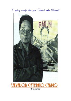 Biografía de Salvador Cayetano Carpio