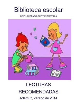 Lecturas recomendadas. Verano de 2014