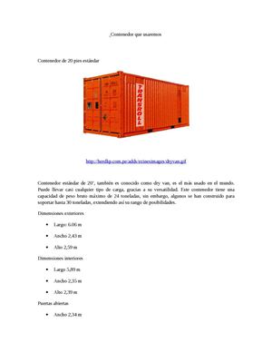 Contenedor que usaremos 