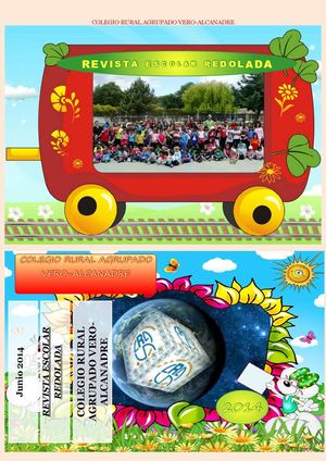 REVISTA ESCOLAR "REDOLADA 2014" VERO-ALCANADRE