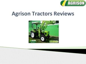  Agrison Tractors Reviews