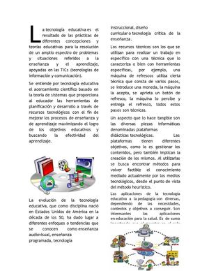 Articulo de Tecnologïa
