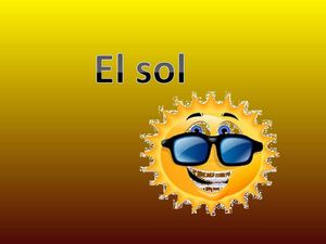el sol ppt