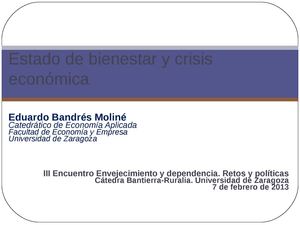 la crisis en españa