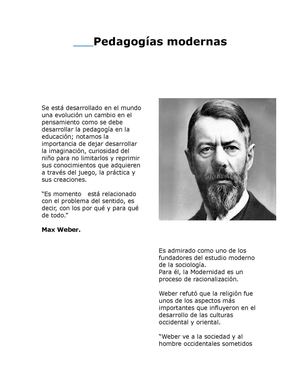 pedagogia moderna