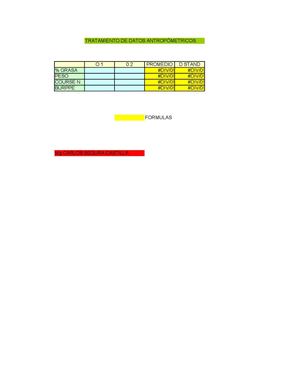 ANALISIS ESTADISTICO ANTROPOMETRICO