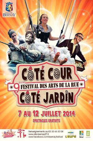 Brochure Festival Côté Cour - Côté Jardin 2014