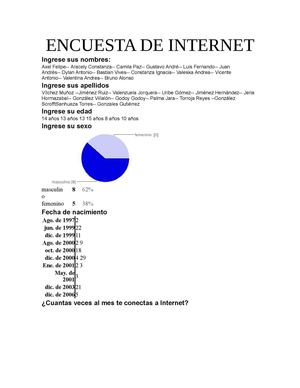 Encuesta de Internet 