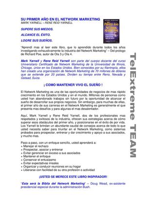 Su Primer Ano en el Network Marketing