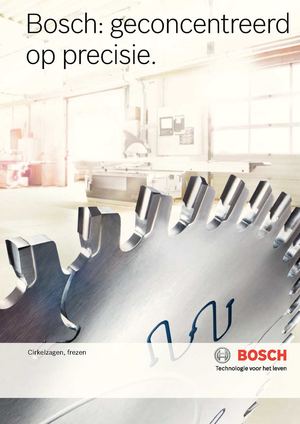 De Smet Bosch Cirkelzagen en frezen