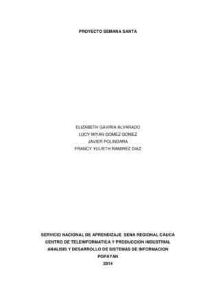Proyecto Semana Santa