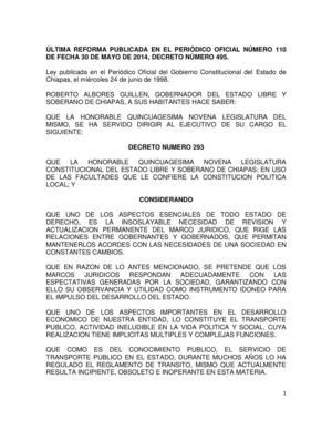 Ley de Transportes del Estado de Chiapas