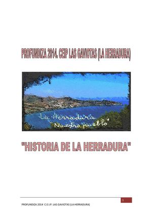 HISTORIA DE LA HERRADURA (Profundiza 2014, CEIP Las Gaviotas)