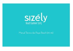 MANUAL TÉCNICOS LINHA PRAIA SIZÉLY (40-46)