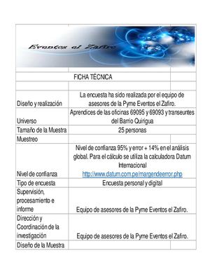 Ficha Tecnica