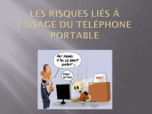 Les risques du téléphone portable