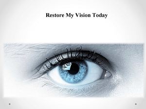 Samantha Pearson Restore My Vision Today