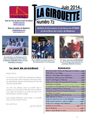 Girouette n°72 - Juin 2014